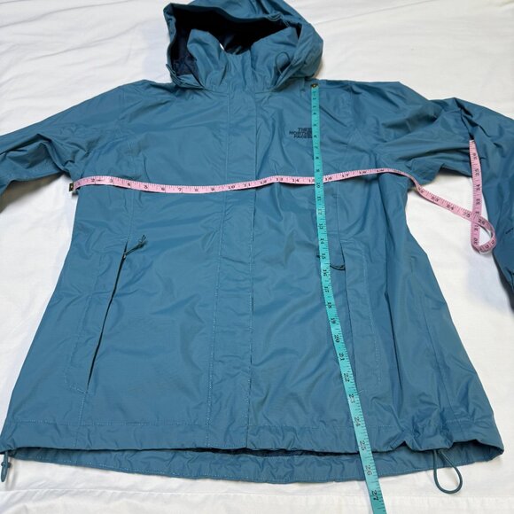 The North Face Resolve 2 Women’s Large Teal DryVent Rain Jacket EUC - Picture 10 of 12